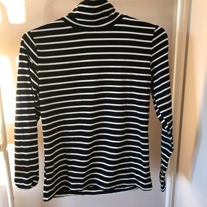 Striped Turtleneck